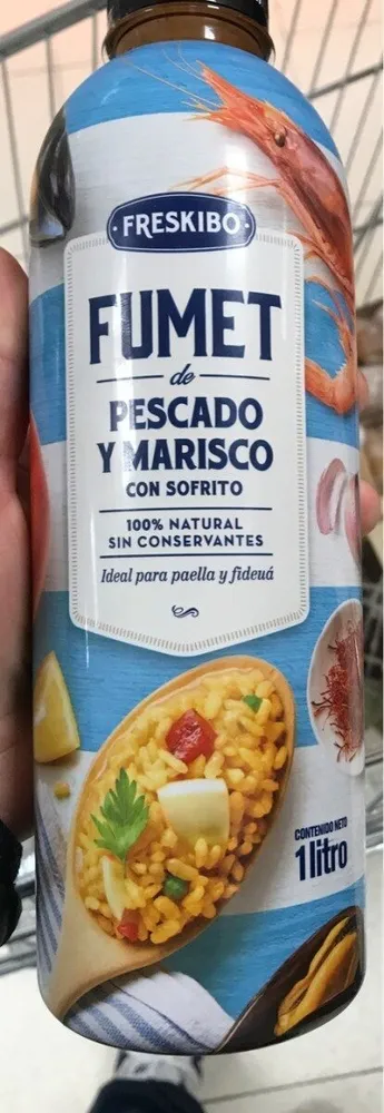 Fumet pescado marisco