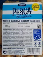 Nuggets de abadejo de Alaska