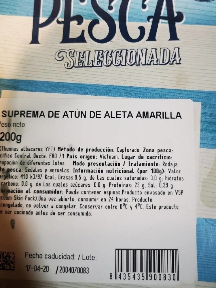 Atún freskibo