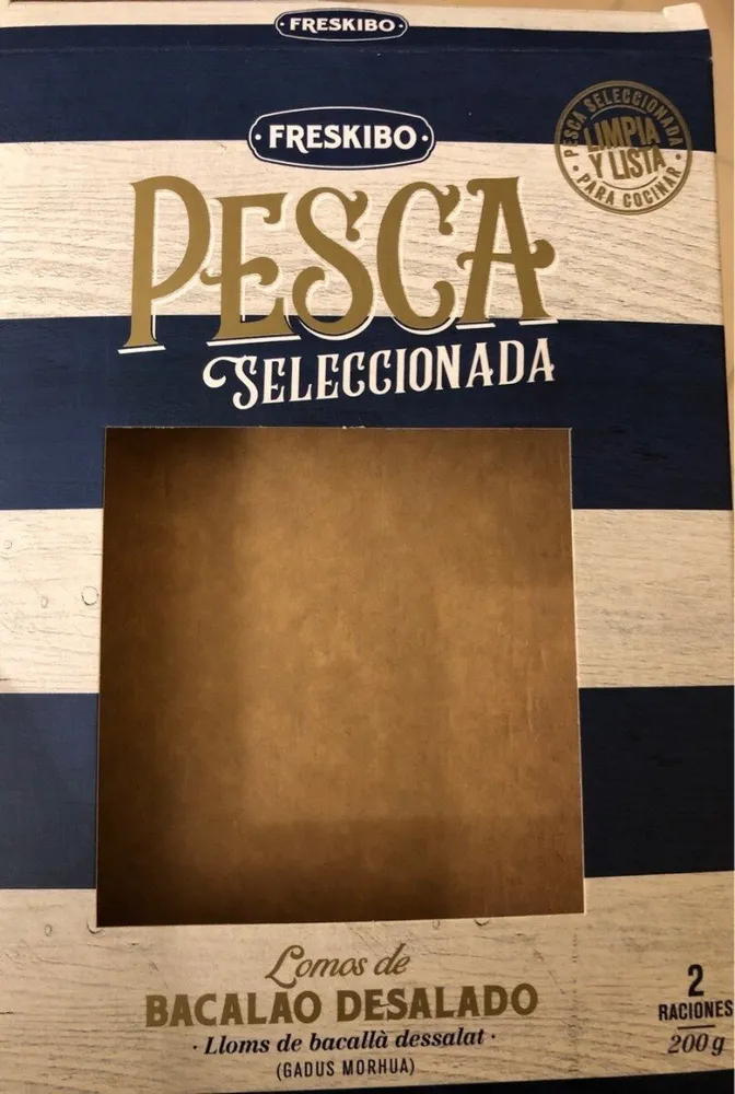Lomos de bacalao desalao