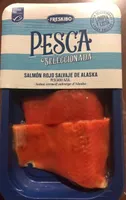 Salmon rojo salvaje alaska