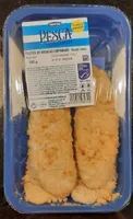 Filetes de bacalao empanado