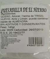 Quesadillas del hierro
