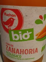 Zumo de zanahoria ecológico