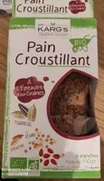 Pain croustillant à l'épeautre et aux graines