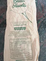 Pan barra huerta