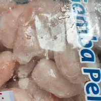Gamba pelada cruda