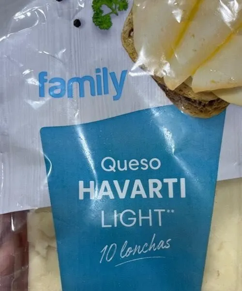 Queso havarti light
