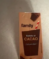 Batido family cacao