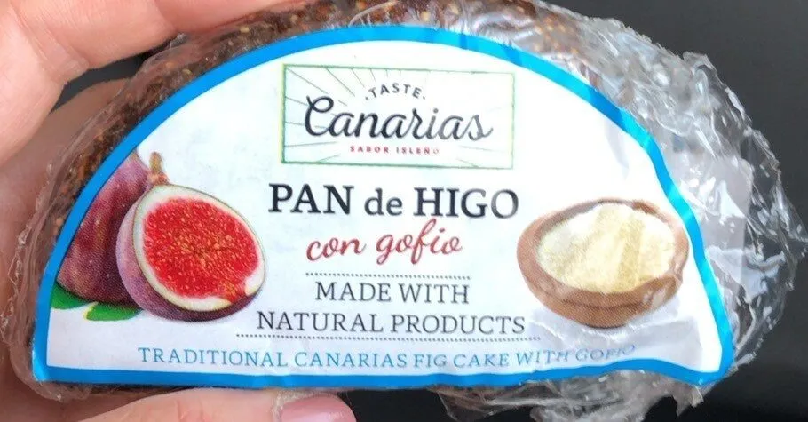 Pan de higo con gofio