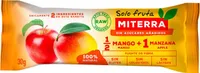 Barrita de frutas con mango y manzana sin gluten y sin lácteos