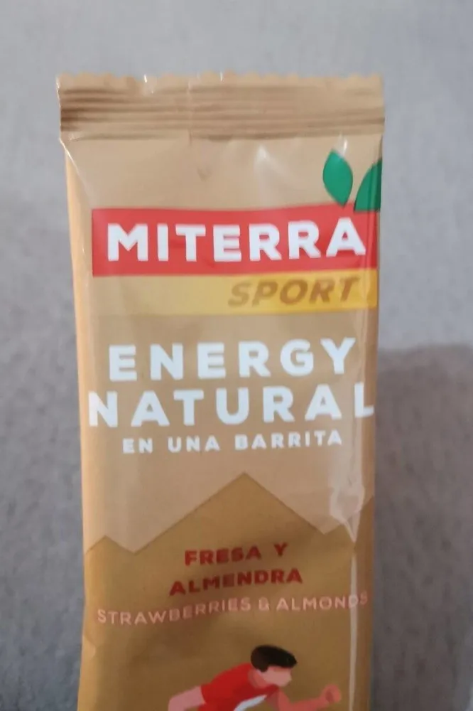 Energy Natural, fresa y almendra