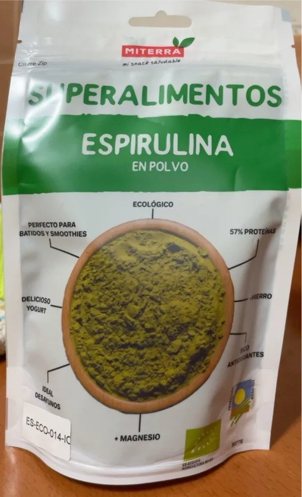 Superalimentos - Espirulina en polvo