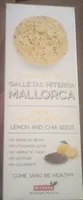 Galletas Miterra Limón y semillas de chía