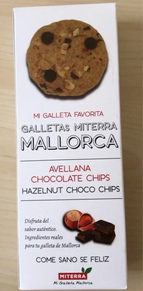 Avellana chocolate chips
