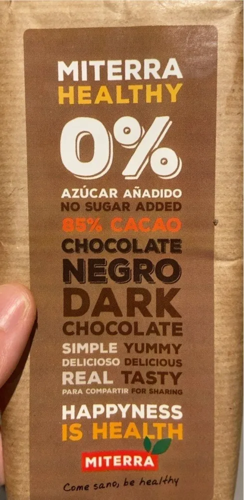 Chocolate negro dark