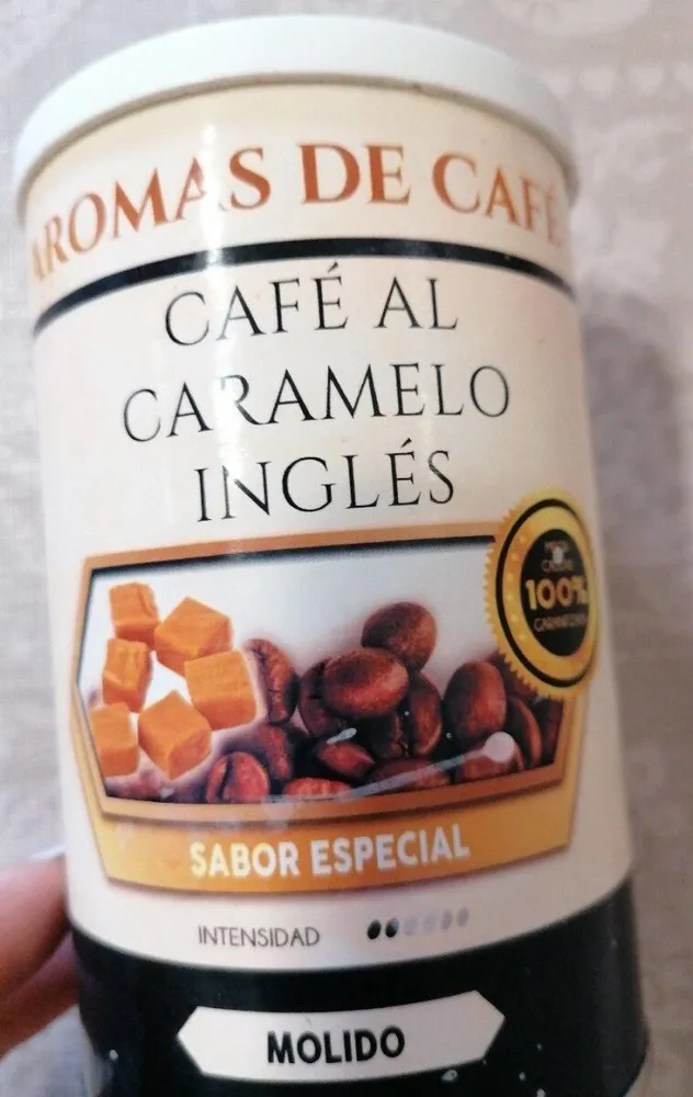 Café al caramelo inglés