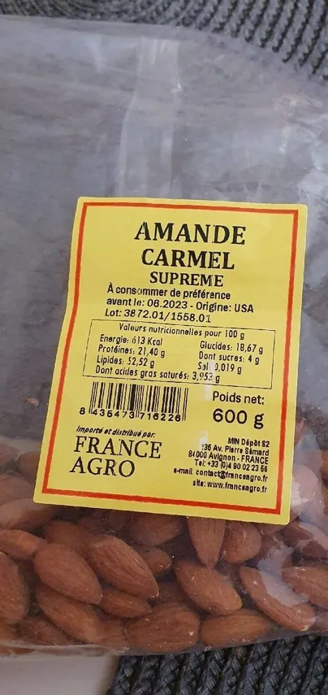 Amande caramel