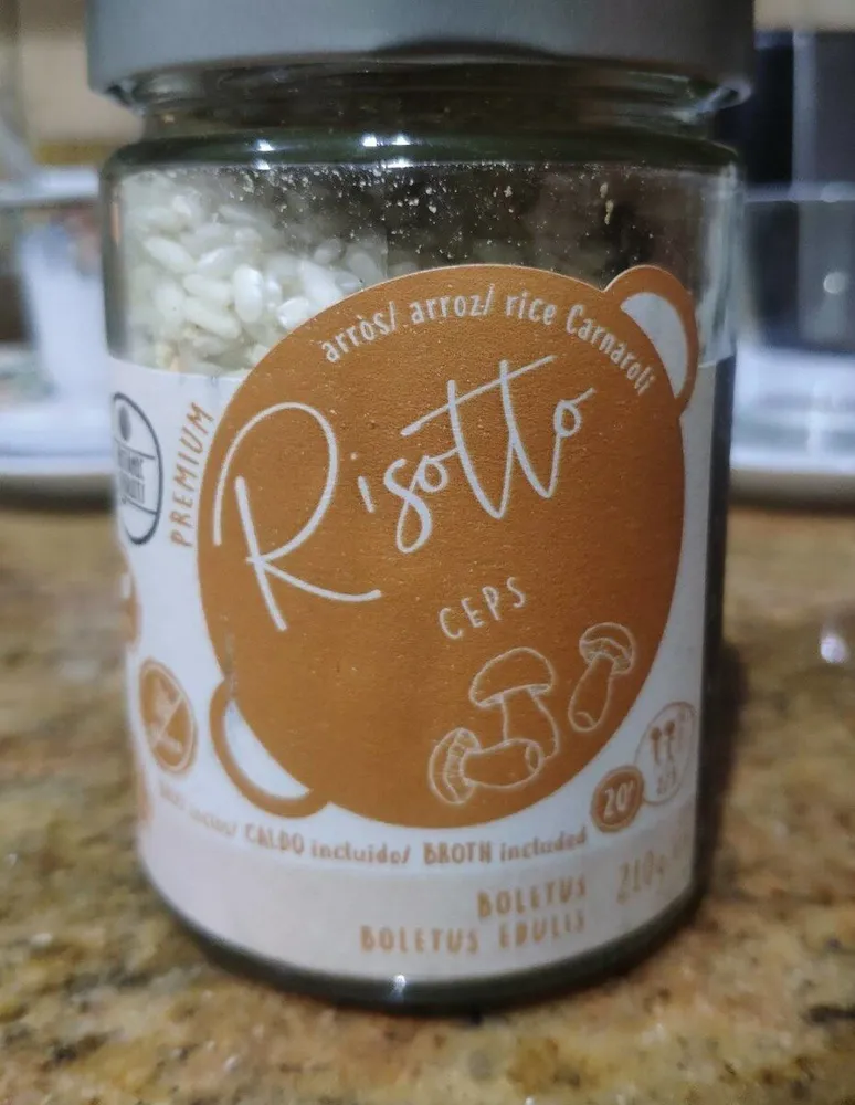 Risotto ceps