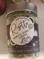 Risotto con TROMPETAS NEGRAS y CALABAZA