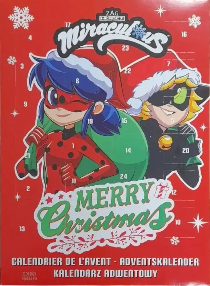 Calendrier de l'Avent Merry Christmas