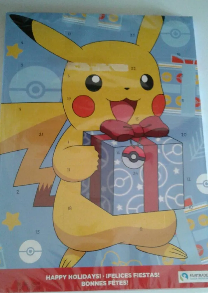 Calendrier de l'avant Pokemon