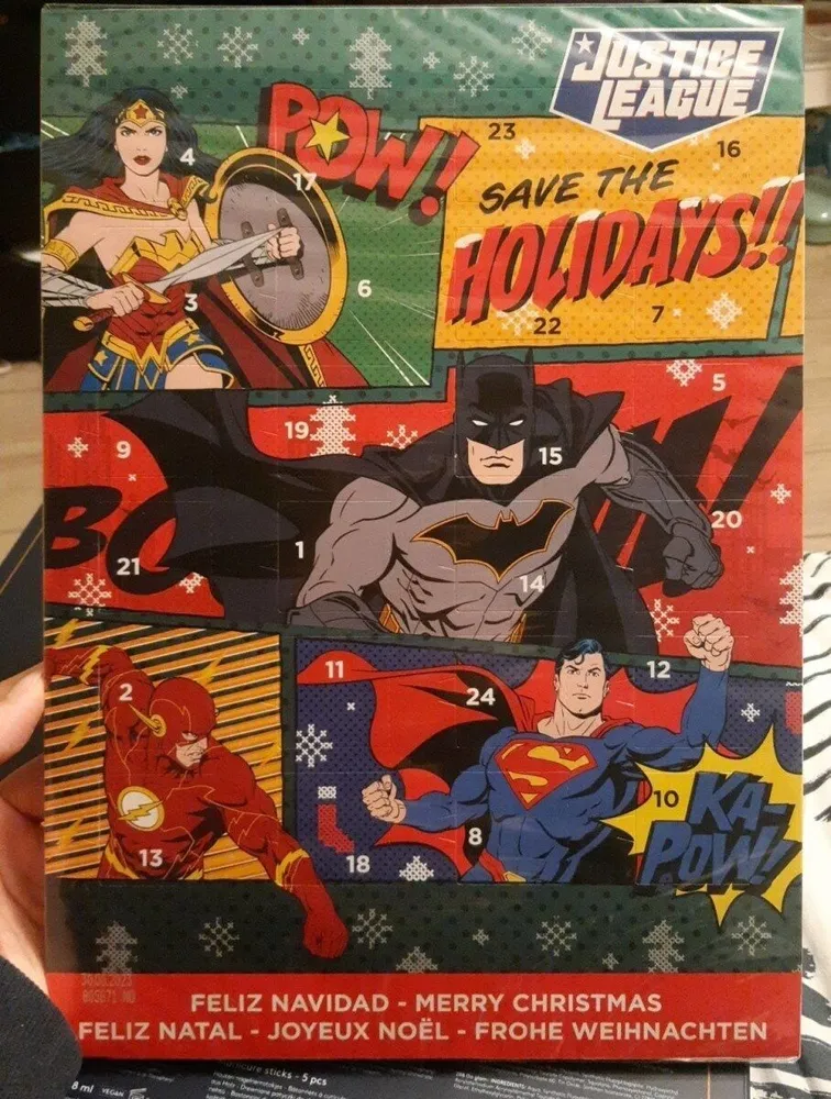 Calendrier de l'avant Justice league