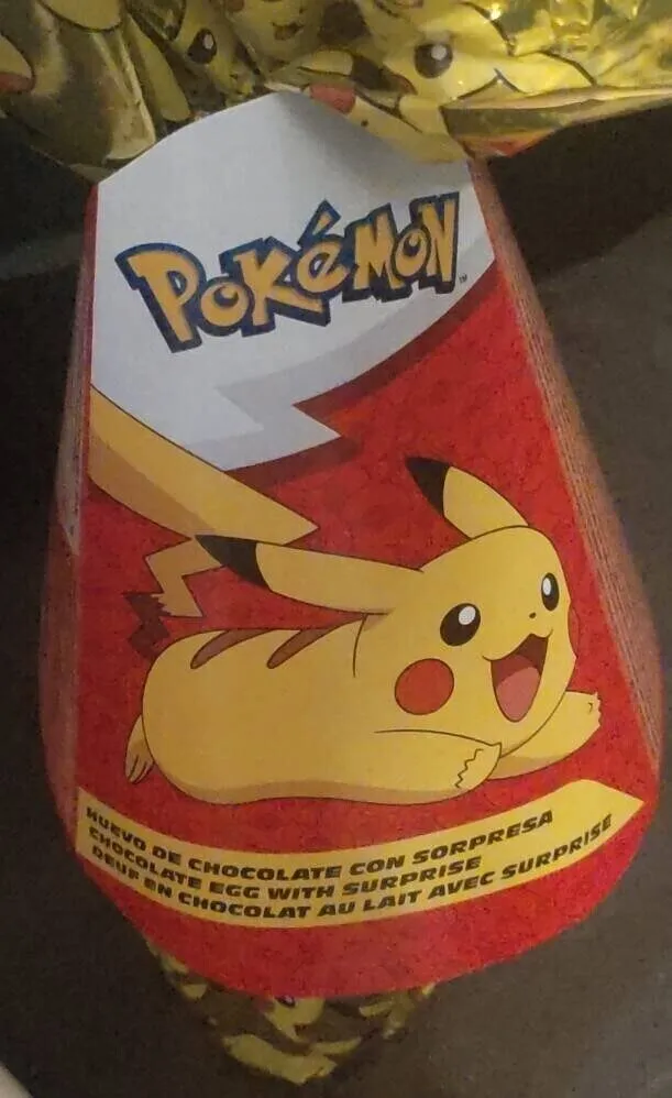 Oeufs chocolat pokémon
