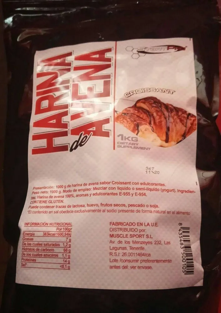 Harina de avena