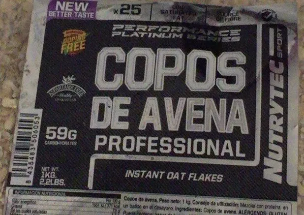 Copos de avena