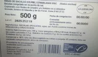 Migas de bacalao sin piel