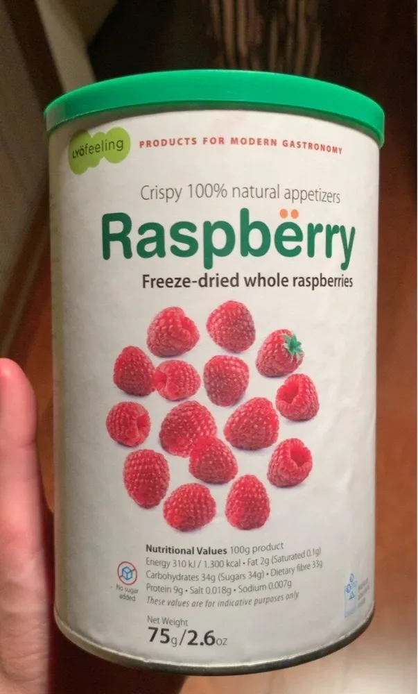 rasberry crispy