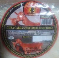 Cuña cabra semicurada pasto doble