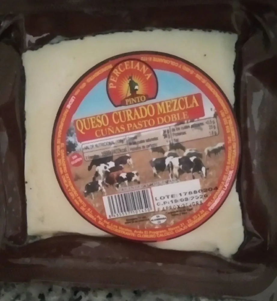Queso curado mezclá