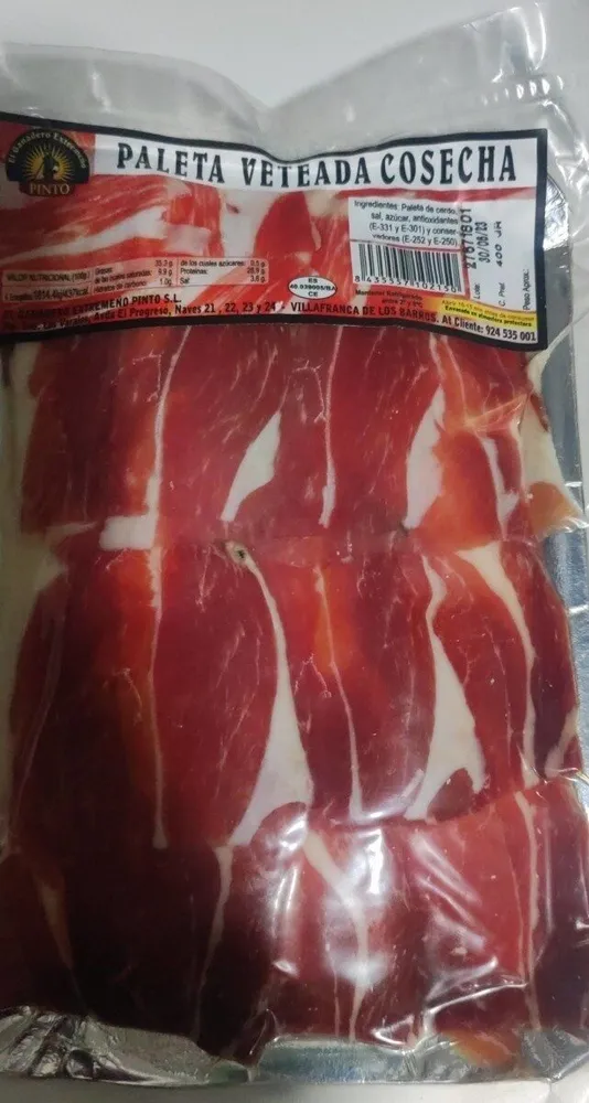 Paleta veteada cosecha