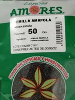 Semilla amapola