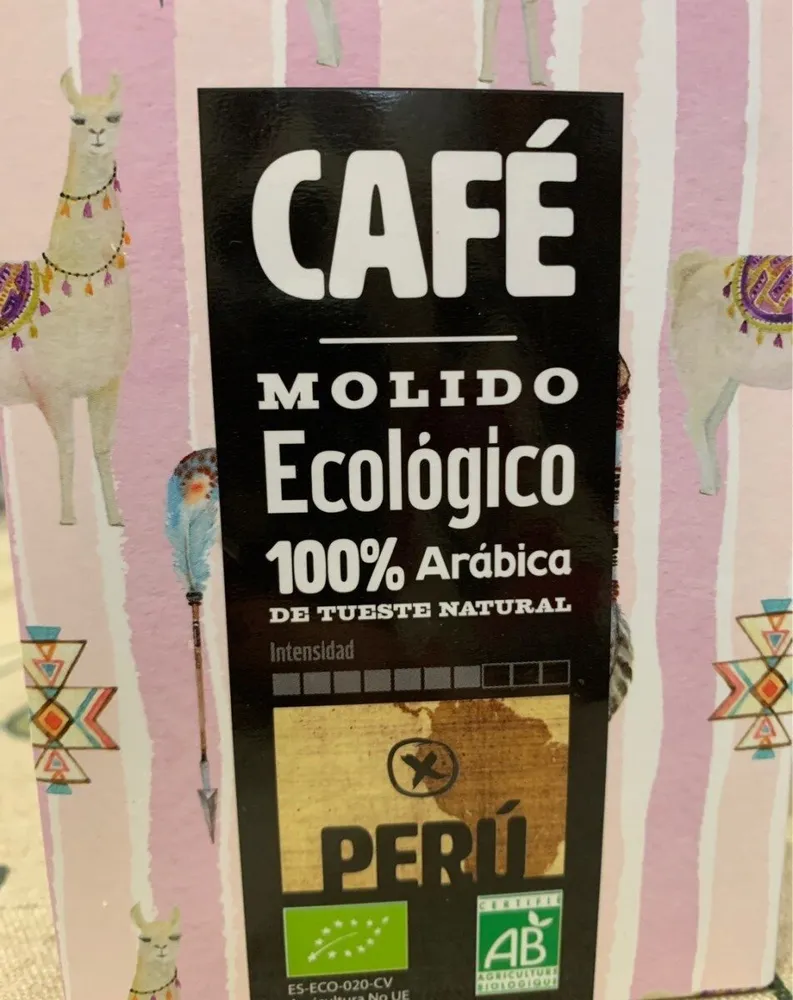 Café molidi ecológico