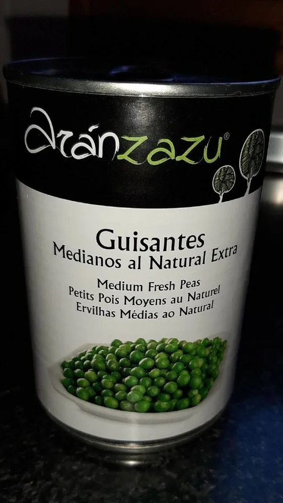 Guisantes medianos al natural extra