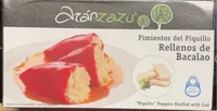 Piquillos farcis à la morue