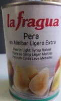 Pera en almíbar ligero extra