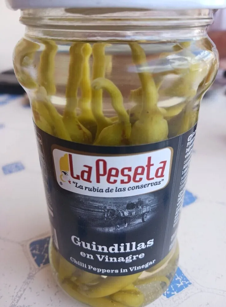 Guindillas en vinagre