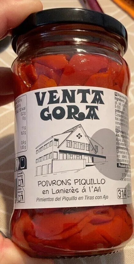 Poivrons Piquillo En Lanieres A L’ail