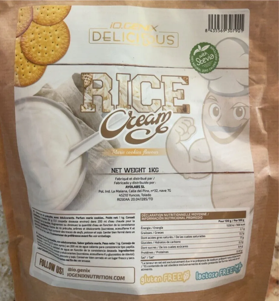 RICE CREAM