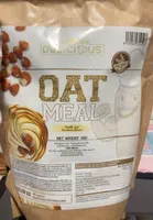 Oatmeal vanilla and hazelnuts