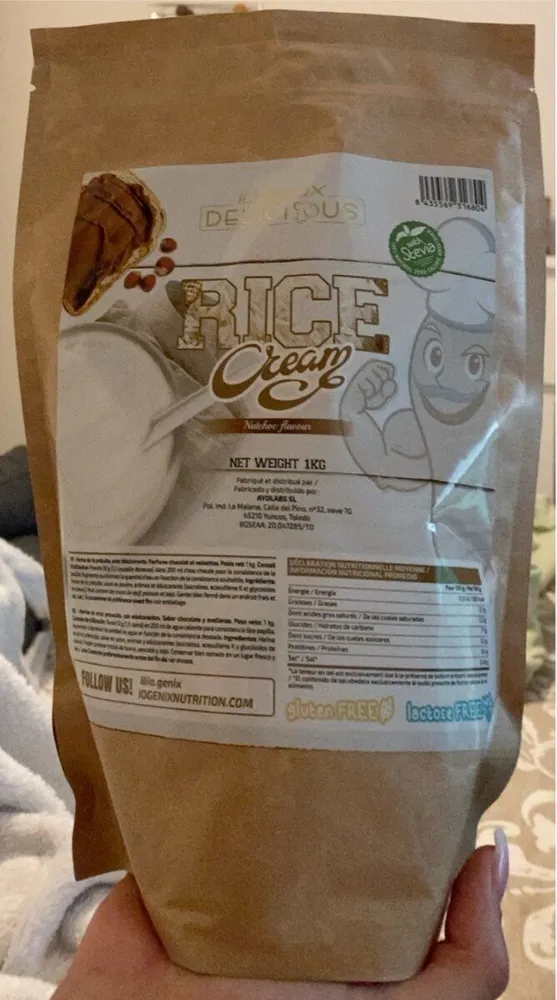 Rice cream