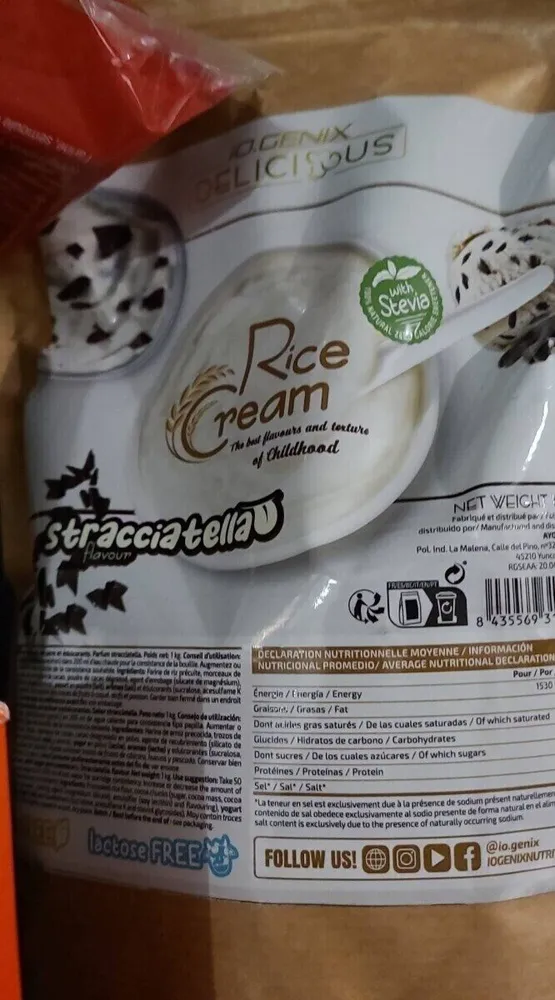 Rice Cream Stracciatella