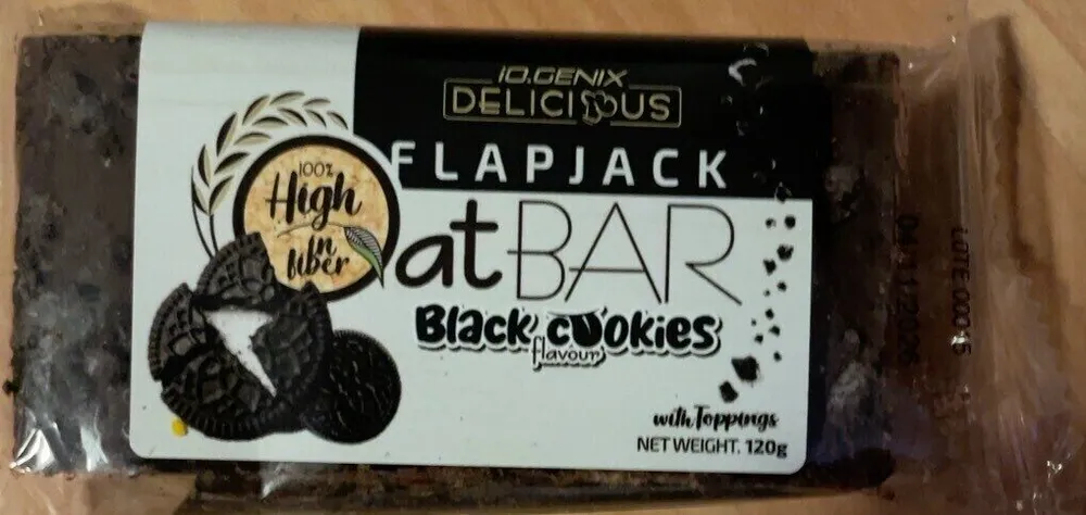 Flapjack at bar black cookies