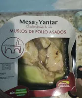 Muslos de pollo asados