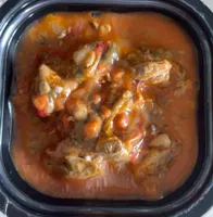 Caldereta de chivo lechal malagueño