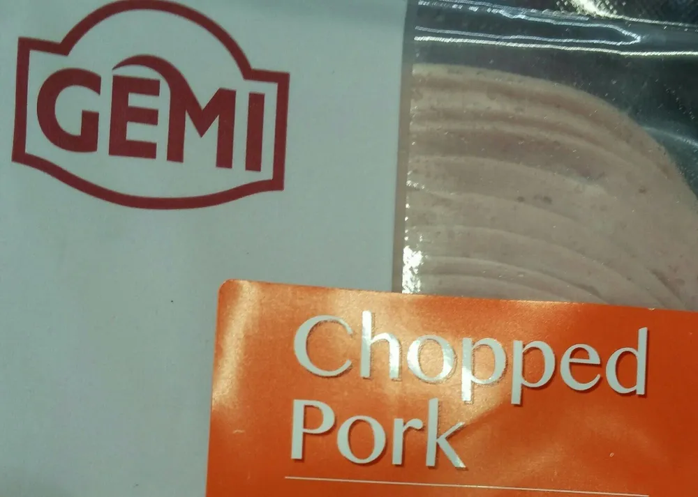 Chopped pork